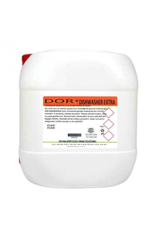 DOR-DISHWASHER EXTRA ELDE BULAŞIK YIKAMA DETERJANI EXTRA DOR-DISHWASHER EXTRA ELDE BULAŞIK YIKAMA DETERJANI EXTRA