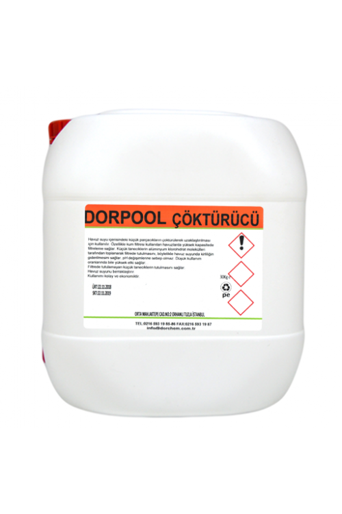 30 KG DORPOOL AQUAOFF SIVI ÇÖKTÜRÜCÜ 30 KG DORPOOL AQUAOFF SIVI ÇÖKTÜRÜCÜ