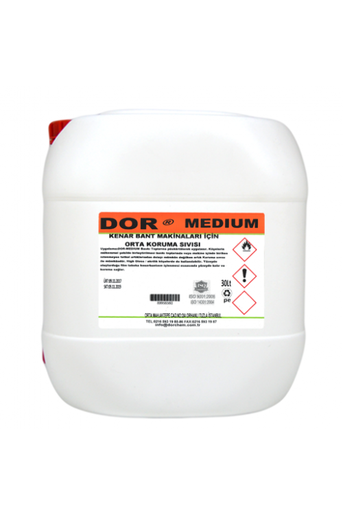 30 KG DOR-MIDDLE KENAR BANT MAKİNESİ ORTA TEMİZLİK SIVISI 30 KG DOR-MIDDLE KENAR BANT MAKİNESİ ORTA TEMİZLİK SIVISI