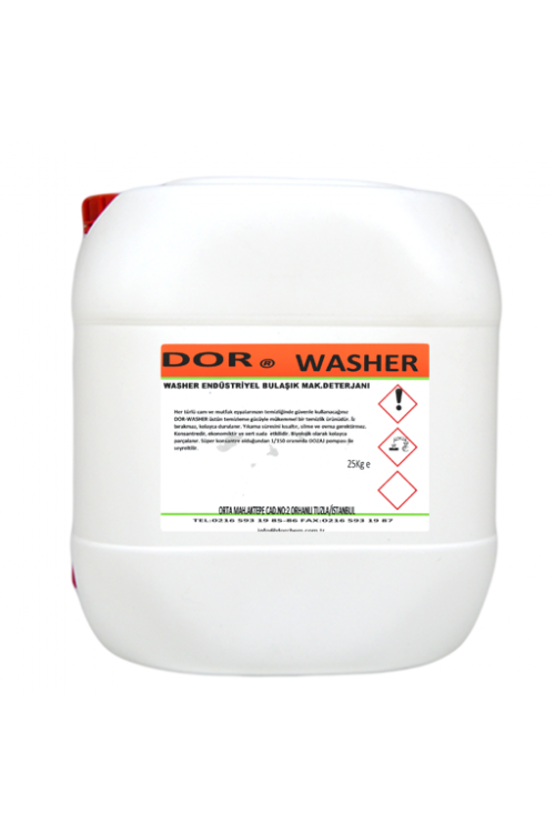 30 KG DOR-WASHER OTOMATİK BULAŞIK MAKİNASI DETERJANI 30 KG DOR-WASHER OTOMATİK BULAŞIK MAKİNASI DETERJANI
